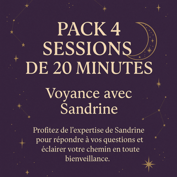 Pack 4 sessions de 20 minutes